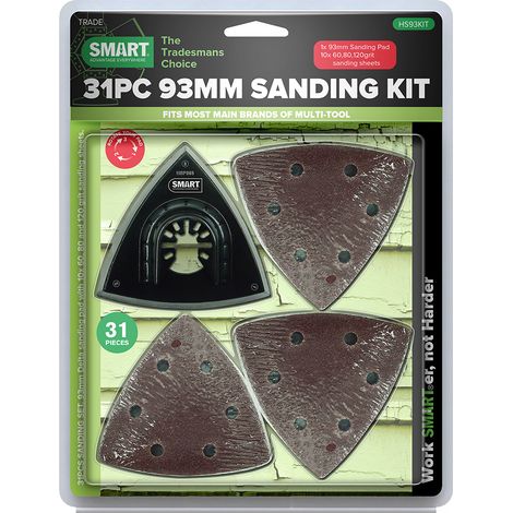 SMART Trade 31pc 93mm Complete Sanding Kit (1/2)