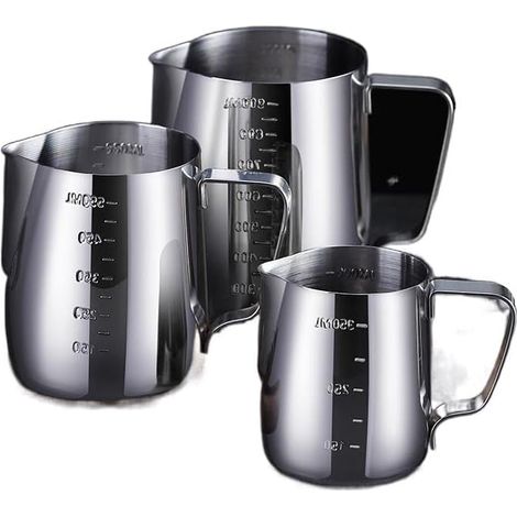 304 acier inoxydable embout broché tasse avec graduation tasse café broche cylindre 600ml (1/3)