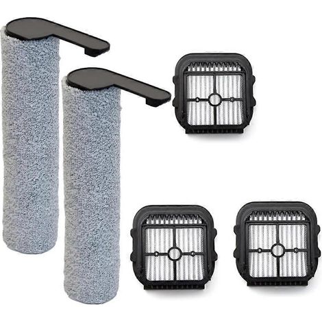 Lot de 5 brosses rotatives et filtres HEPA de rechange pour aspirateur Laresar S7 Pro (1/5)