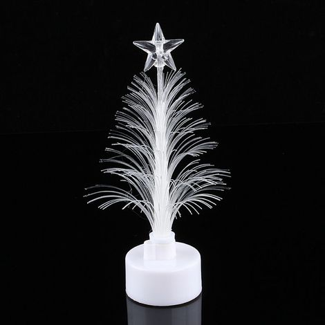 Mini veilleuse LED colorée en Fiber optique, lampe pour arbre de noël, cadeau de noël (1/5)