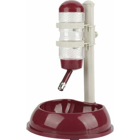 1 unité de mangeoire/abreuvoir réglable pour animaux de compagnie avec support d'alimentation, pour chiens et chats, en vert (couleur aléatoire).-AquaForge (1/5)