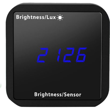 Tuya Détecteur de luminosité WiFi avec affichage de détection de température et d'humidité (1/5)