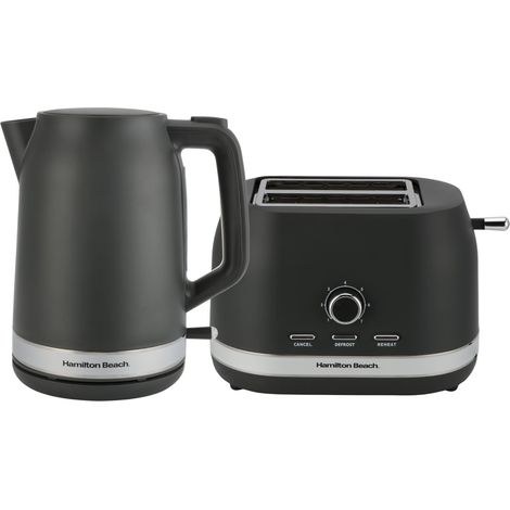 Hamilton Beach Ella Kettle & Toaster Set Charcoal (1/5)