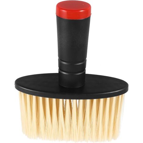 Cepillo de limpieza para el interior del coche，Accesorio para el cuidado del automóvil，Negro y amarillo (1/5)