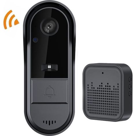 Kabellose WLAN Video Türklingel mit Klingel Kabellose Video Türklingel mit Kamera Kabellose Sicherheitskamera Video Türklingel Kabellose Türkling (1/4)