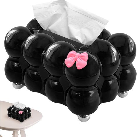 Caja negra decorativa con cara – cubierta de caja creativa, decoración de sala de estar (1/5)