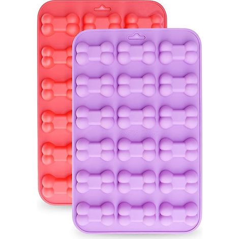 moules D'os, Moules En Silicone Pour Chiens, Moules En Silicone Pour Chocolat, Bonbons, Gele, Glaons, Friandises Pour Chiens (1/5)