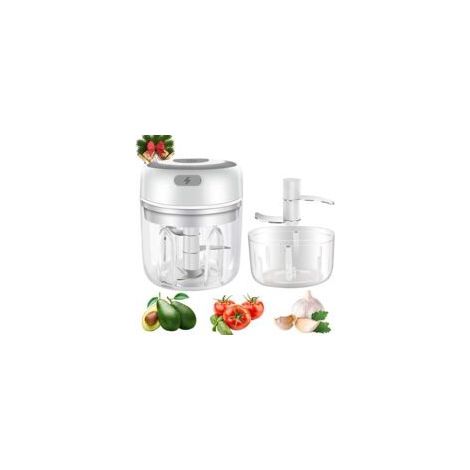 Hachoir électrique - 1, À oignons ail viande légumes multifonction rechargeable USB bébé - Cuisine (1/5)