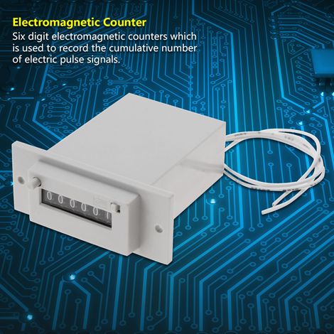 Compteur d'impulsions électromagnétiques à 6 chiffres CSK6-YKW AC110V / AC220V / DC24V (03) (1/5)