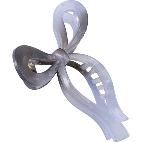Pinces à cheveux simples en forme de crabe pour femmes, pinces transparentes en forme de griffes de requin, barrettes en forme de ciseaux, accessoires de coiffure pour filles (1/5)