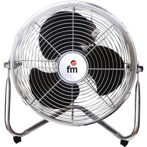 Ventilador Techo 30cm FM F-30 Blanco, Plata 60W