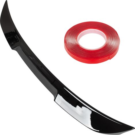 Spoiler posteriore per tetto BMW Serie 5 E60 04-11 - alettone per cofano bagagliaio NERO LUCIDO M4 (1/5)