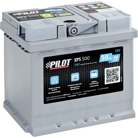 Batteria 12V - Pilot SMF - 50 Ah - 460 A - L1 (1/2)