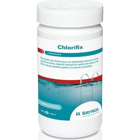 Chlore Choc Chlorifix 1kg BAYROL 2233111 (1/6)