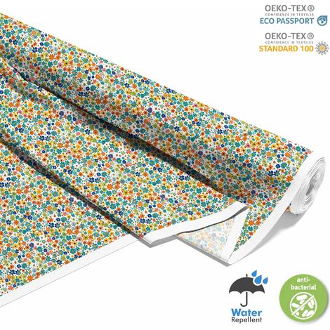 TESSUTI DECORATIVI PER ESTERNI OXFORD - Motivo Fiori I DX5549 (1/5)