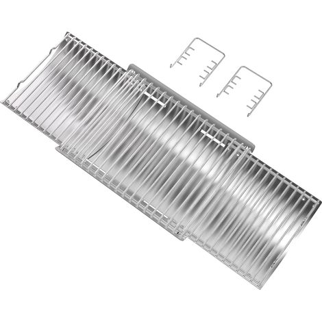 58,5 cm à 86 cm - Bac à cendres fumoir pour barbecue au charbon de bois, bac à cendres universel (1/5)
