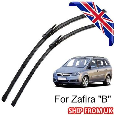 Essuie-glaces doubles compatibles avec Vauxhall Zafira MK II 2005-2014 MPV 28 22 (1/4)