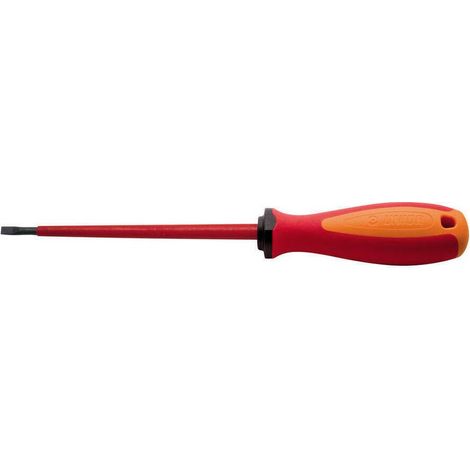 Tournevis plat Unior 603VDETBI ergonomique certifié VDE (1/4)