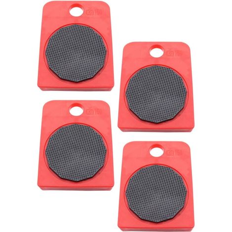 4 Pieces Maneuverability Furniture Gliders Plastic Savings Energy