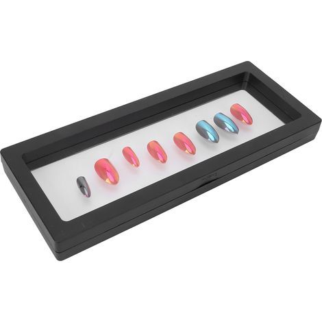 Écrin flottant suspendu pour bijoux - Présentation anti-poussière et anti-oxydation avec cadre (1/5)
