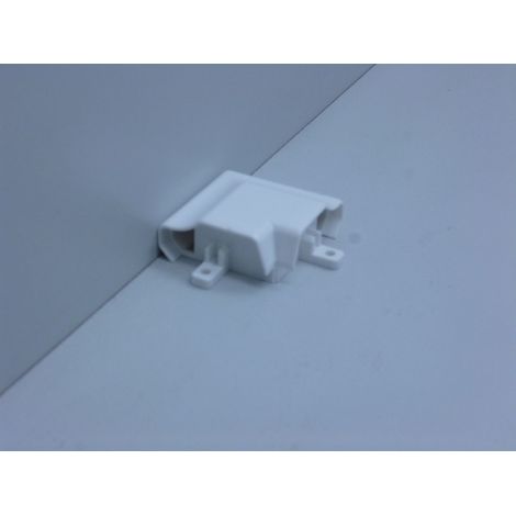 B.S. Bauprogramm Außenecke für Deckenabschlussleiste 17 x 36mm weiß Ecken Leiste