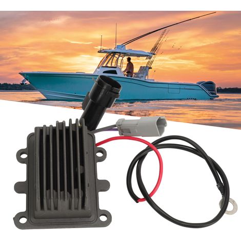 Der Spannungsregler-Gleichrichter 0586075 für Außenbordmotoren ist geeignet für Johnson Evinrude 90 PS, 100 PS, 105 PS und 115 PS Motoren (CMT-638-1). (1/5)