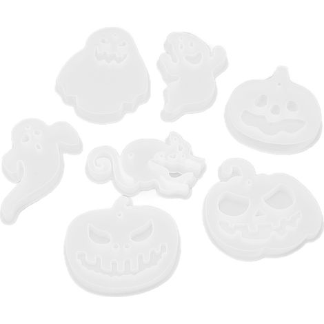 Tragbare, flexible und wiederverwendbare Halloween-Silikonform, DIY-Kürbis-Silikonform (1/5)