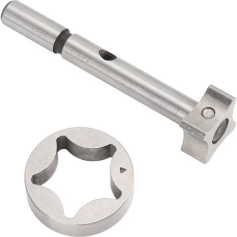 Pompe à huile pour moteurs diesel monocylindres refroidis par air. pompe à huile de remplacement en fonte pour machines de jardin 186F. 188F et 192F (1/5)