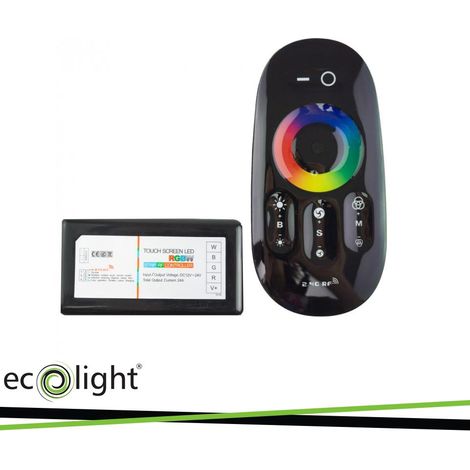 CONTROLLER TOUCH RGBW 24A 288W RF NERO