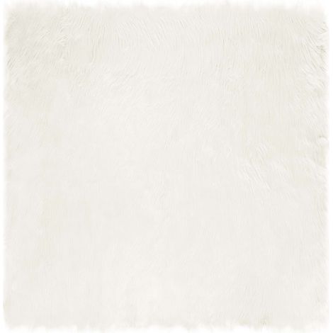 Maison Exclusive - Teppich aus Kunstschaffell TAFALLA Weiß 240 x
