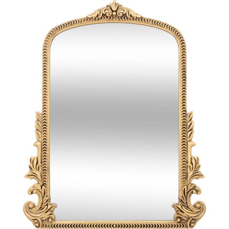 Specchio sagomato victoria 51x41 cm oro - Atmosphera créateur d'intérieur (1/5)
