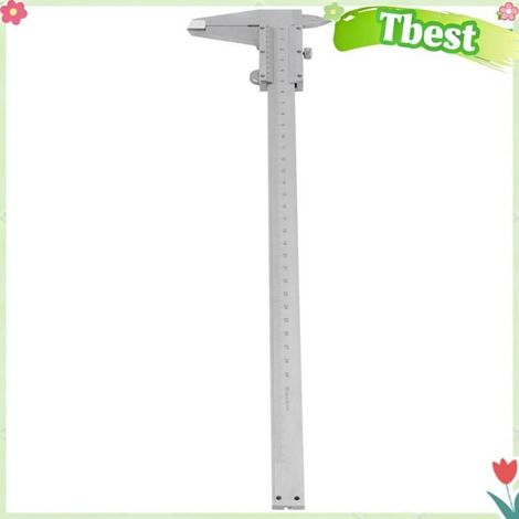 Tbest Échelle de vernier Règle De Mesure à Vernier En Acier à Haute Teneur En Carbone Pour Pièces De quincaillerie coulisse) (1/5)