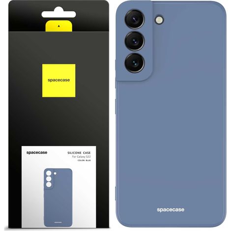 Custodia in silicone Spacecase per Galaxy S22, blu (1/5)