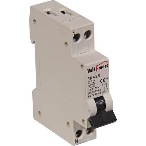 Interrupteur magnétothermique 1 pôle 32 A 4,5 KA