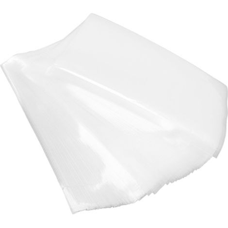 Rouleau de 100 sacs sous vide maille texturée 17x25cm pour légumes, fruits et conservation alimentaire