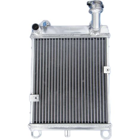 Radiatore in alluminio, compatibile con i modelli GL1100 Interstate, qualità garantita al 100%, costruzione brasata sottovuoto, adatto ai modelli dal 1980 al 1987, materiale resistente. (1/5)
