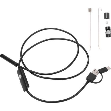 Endoscope Industriel AN100‑8 8mm IP67 Etanche avec 6 LED et Longueur de 1m / 3.3ft
