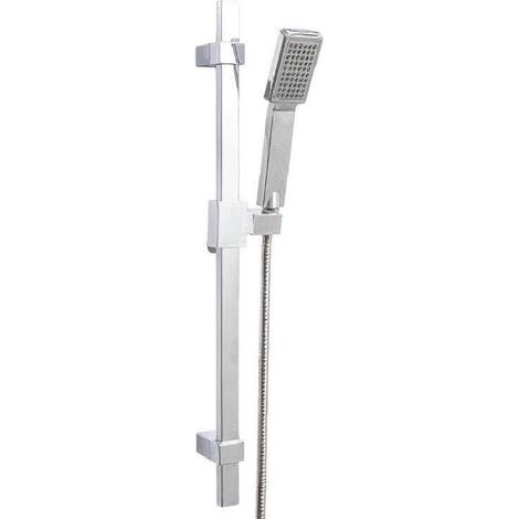 Hercules Quadro Duschsystem mit höhenverstellbarem Halter, chromatisch