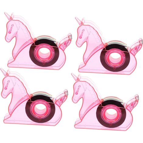 de ruban adhésif Kawaii 4 pièces porte ruban de bureau (1/5)
