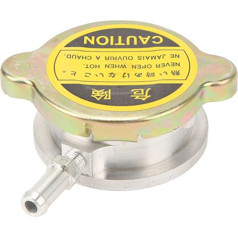 Bouchon de remplissage radiateur 40mm avec col robuste, 0,9 bar, haute dureté, soudable, kit fiable pour voiture. (1/5)