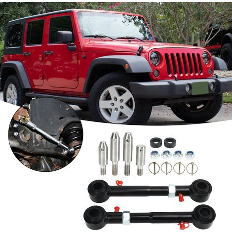 Système de déconnexion rapide de la barre stabilisatrice avant pour Jeep Wrangler JK JKS 2007-2018