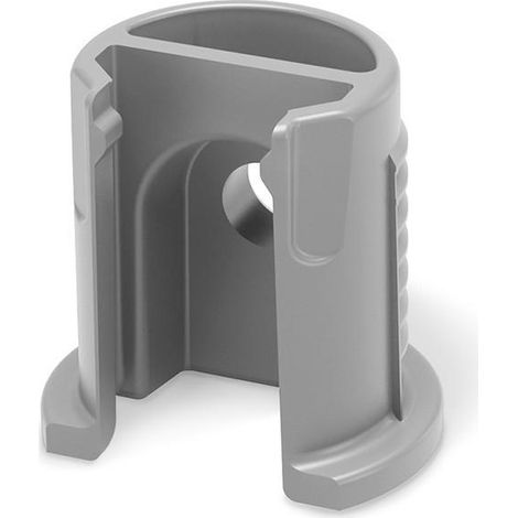 soporte de unión para estantes maori. enganche a presión click. plástico zamak. para estantes de madera - ferramenta - i espesor 18-19 (1/3)