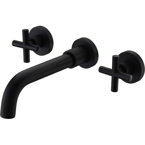 Rubinetto per lavabo ad incasso WEZER VAL10-10-NERO (1/4)