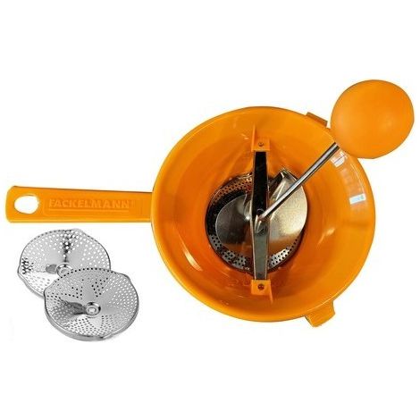 Pasapurés con 2 discos de 20 cm
