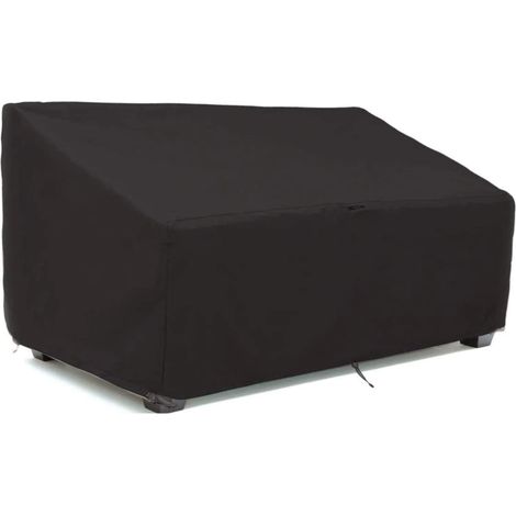 Housse de protection pour mobilier de jardin Oxford, disponible en 3 tailles, idéale pour canapé ou terrasse. Résistante à la pluie, à la neige et à la poussière. (1/5)