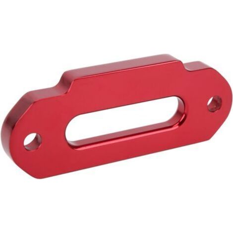 Câble Hawse en Aluminium pour Treuils Capacité 124 Mm 4,9 Pouces 2500 À 4000 Lbs Entretien Rouge Accessoire De Remplacement pour ATV Corde De Treuil.