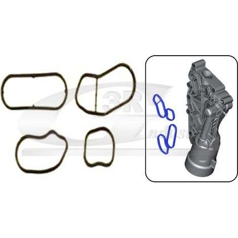 3RG 76106 KIT JUNTAS INTERCAMBIADOR (4PCS)