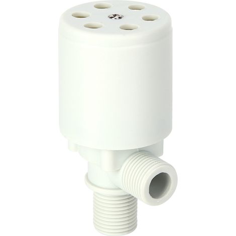 Vanne à bille flottante pour réservoir d'entrée, contrôle automatique du niveau d'eau, en plastique G1/2 pouce (1/5)
