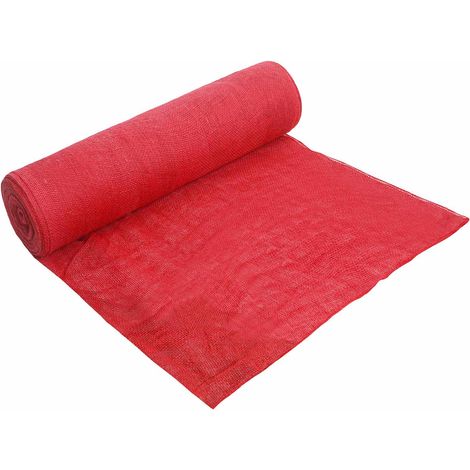 Rollo de yute Rojo 200 x 500 cm vidaXL