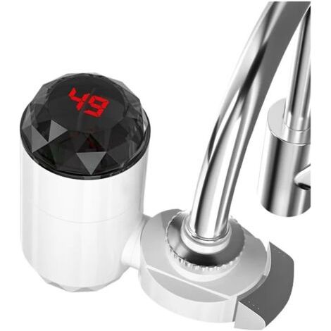 Chauffe-eau électrique de cuisine robinet chauffe-eau instantané chauffage froid sans réservoir (1/5)